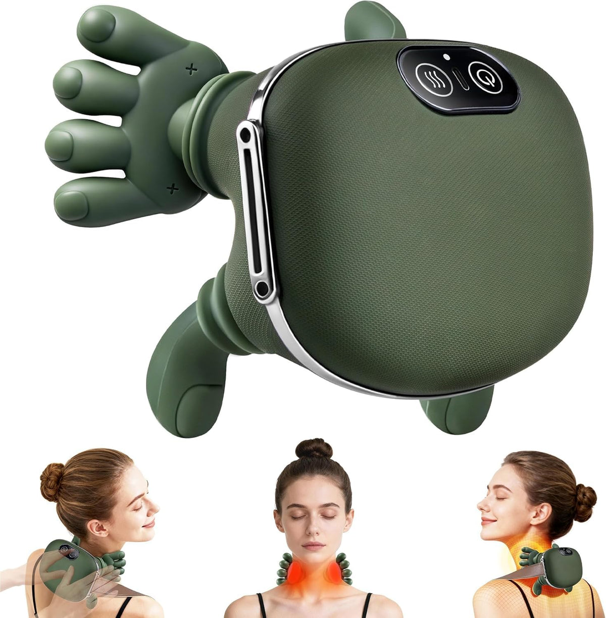 Massager, Massage Machine For Body Pain, Head Massager For Scalp, Shoulder Massager, Scalp Massager, Heated Massager, Shoulder and Neck Massage, Pain Relief